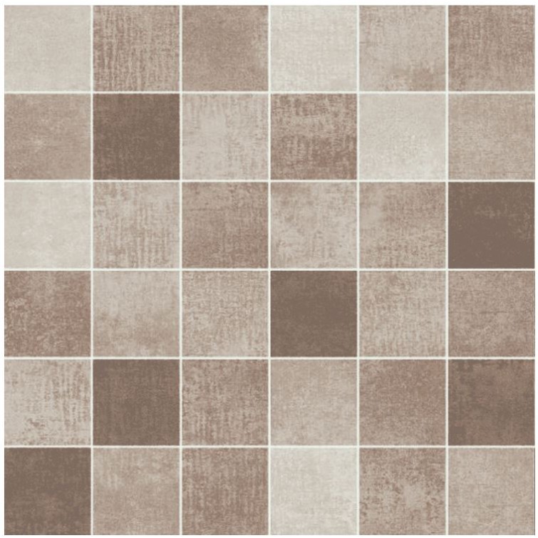 Ecoceramic Mozaiek Tegel 30x30cm Crema 5x5 Norwich